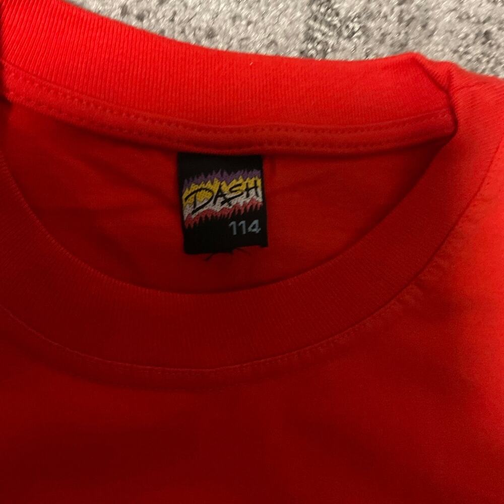 Dash Kenya Africa embroidered T-shirt, 114 XL, excellent condition vintage - Picture 2 of 3